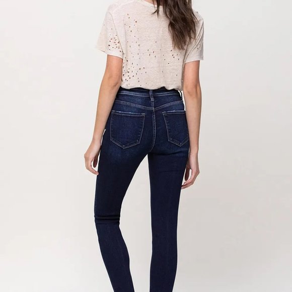 Janelle Stem Hemline Skinny Jean - Picture 7 of 12